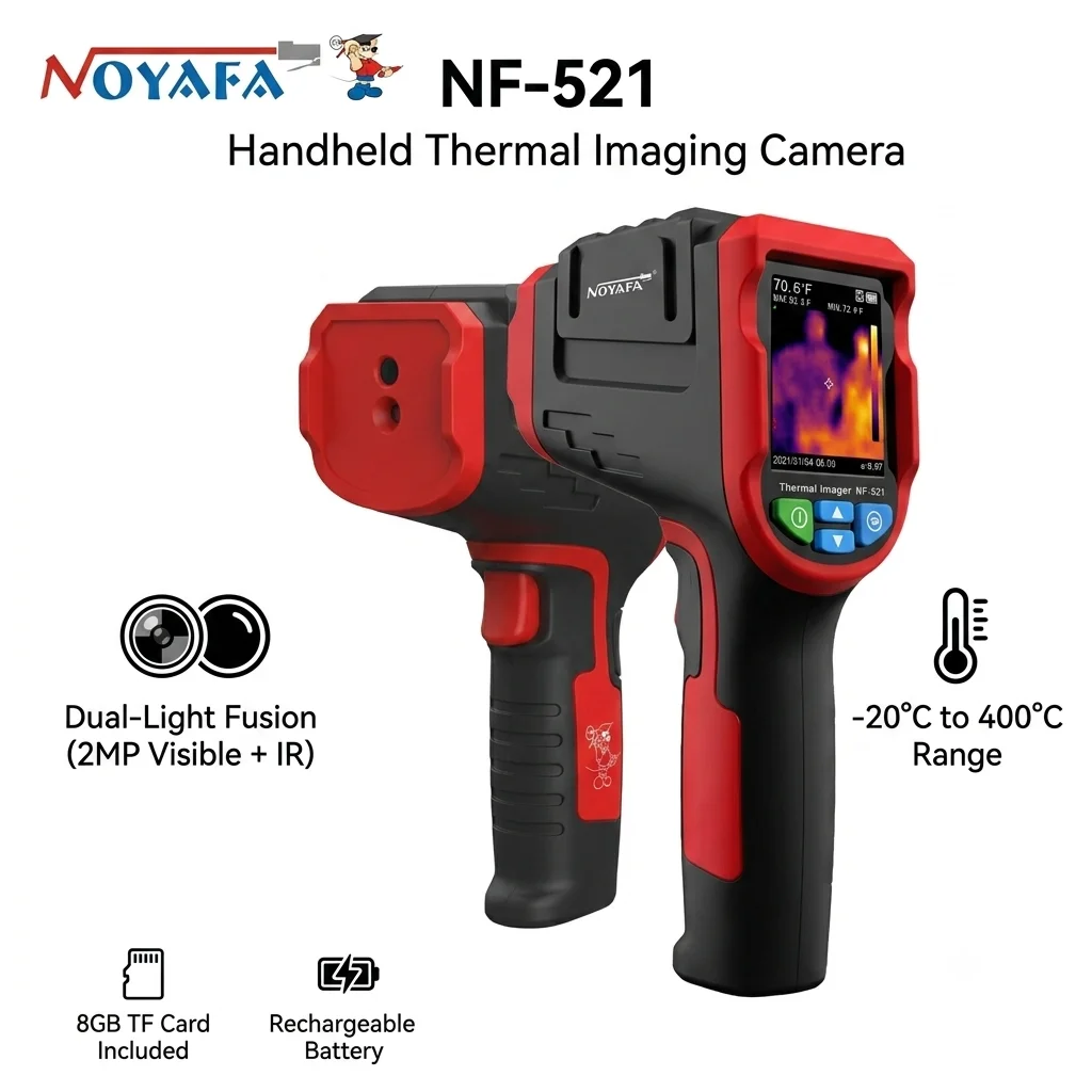 Nf 521 Thermal Imaging Camera - NOYAFA NF-521 Nhiệt Hồng Ngoại Imager