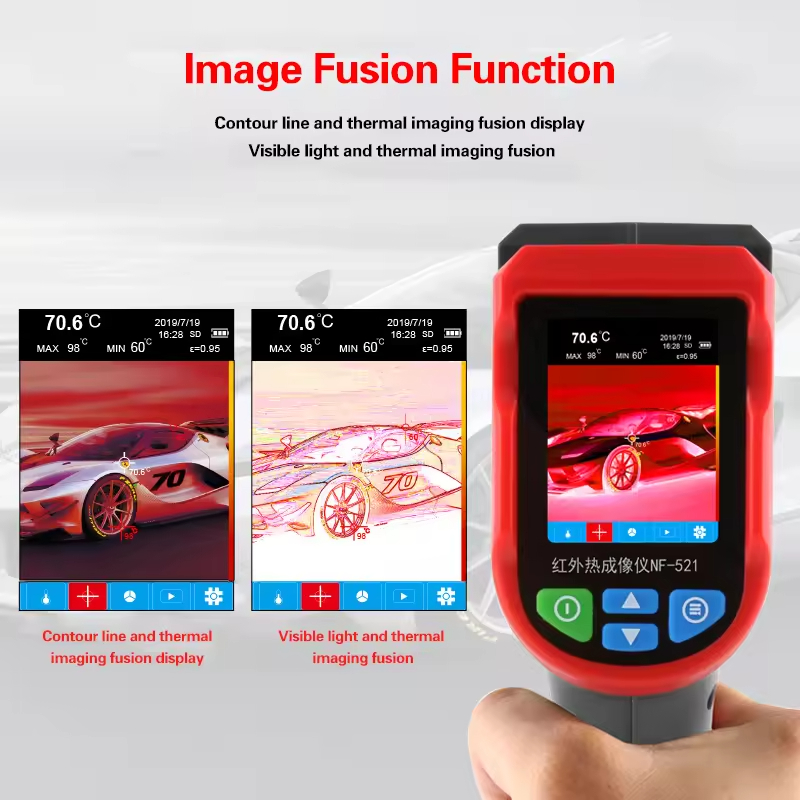 Automatic Thermal Sensing Infr - đánh giá và giá Nf 521 Thermal Imaging Camera