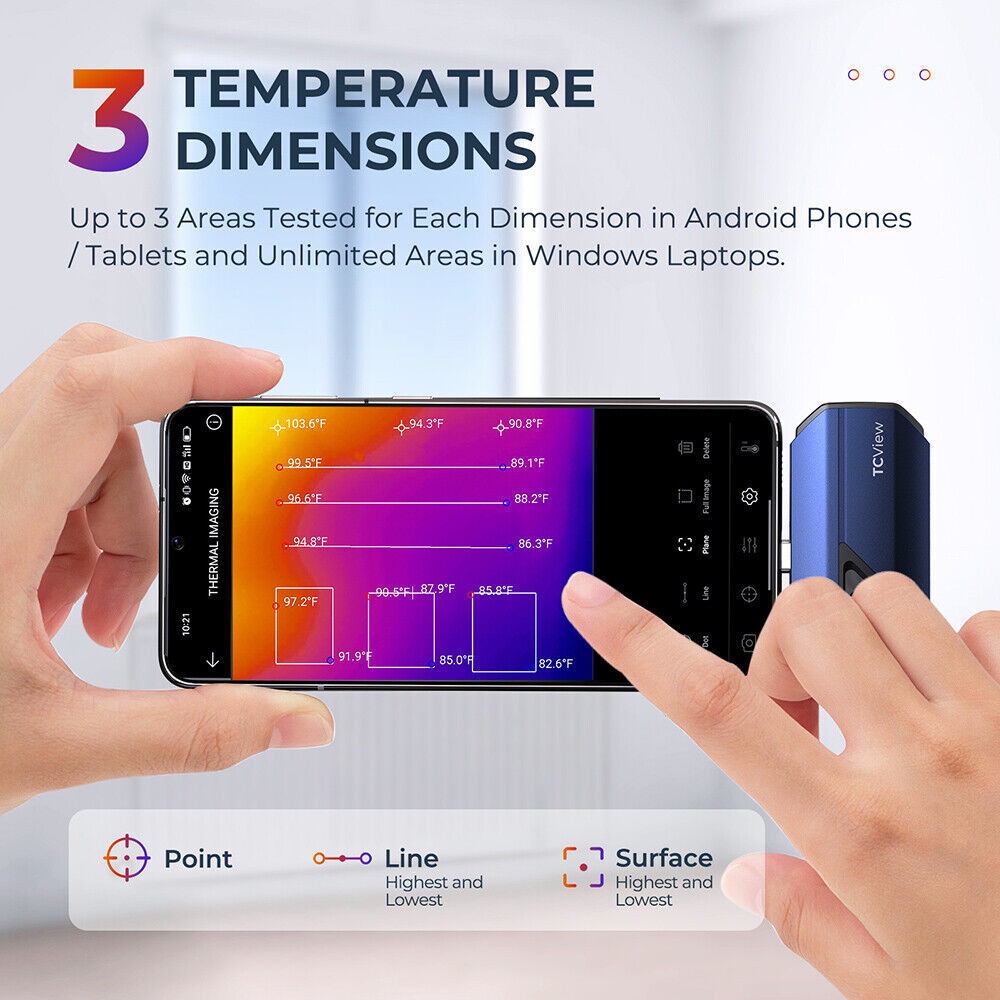 TOPDON TC001 Nhiệt 256X192 Hồn - đánh giá và giá Thermal Imaging Camera 256X192