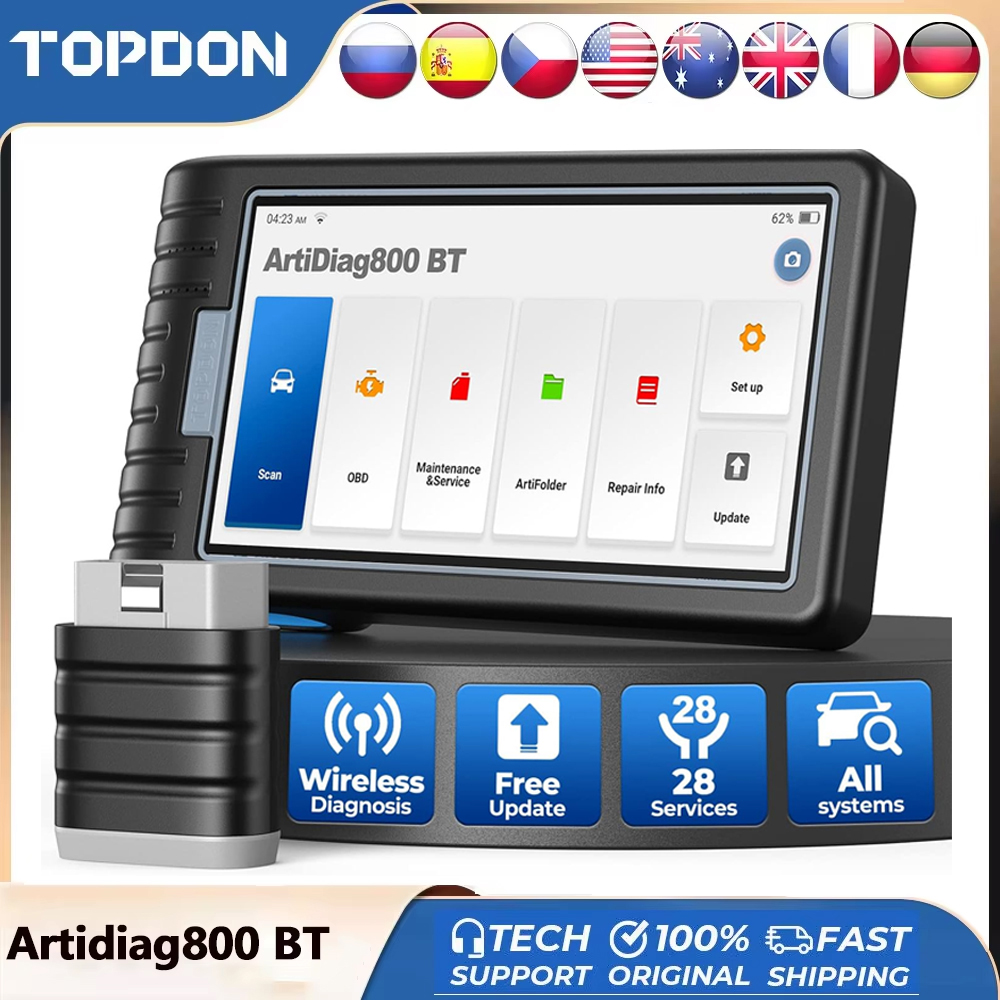 TOPDON ArtiDiag800 BT Xe Công  - đánh giá và giá Topdon Tc001 Thermal Camera