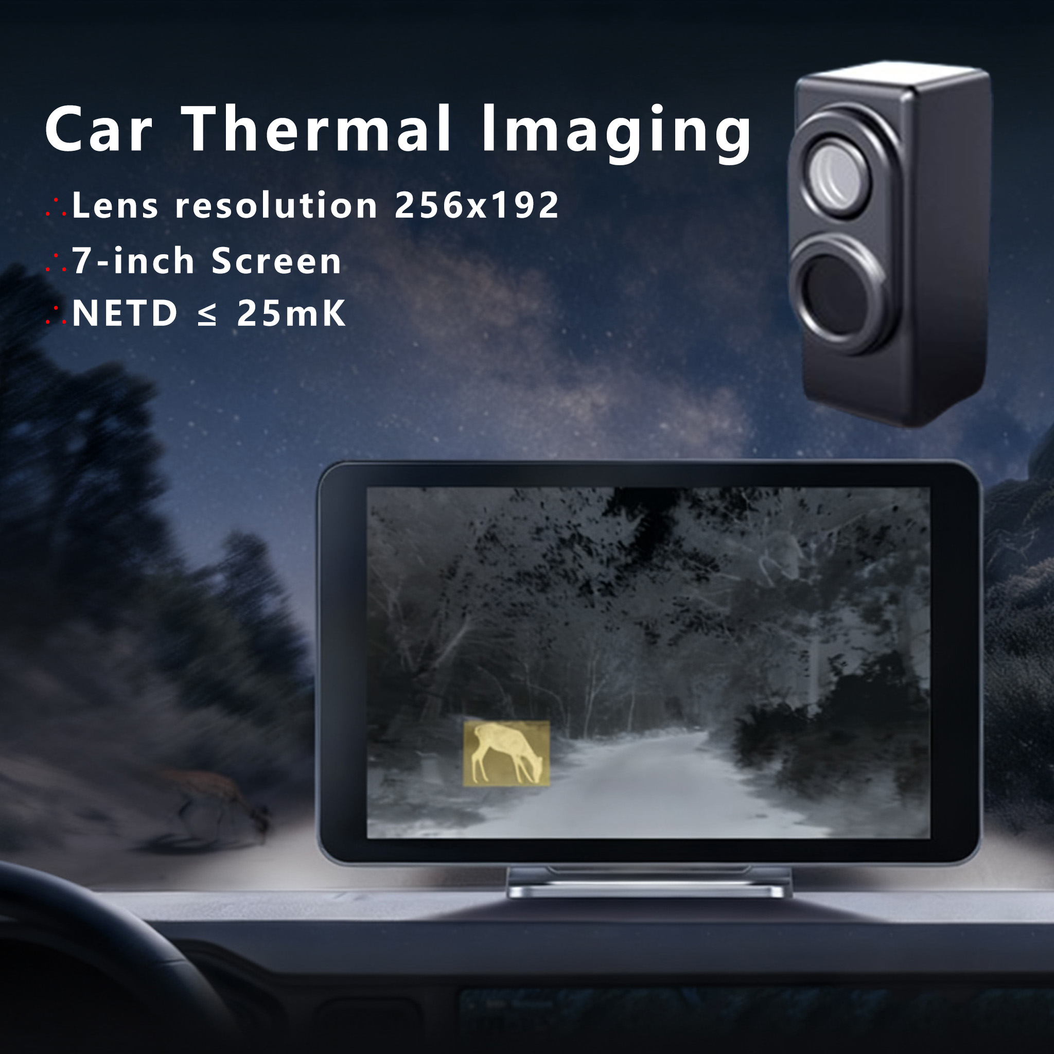NS7 Night Vision Camera For Ca - đánh giá và giá Hunting Thermal Imaging Scope